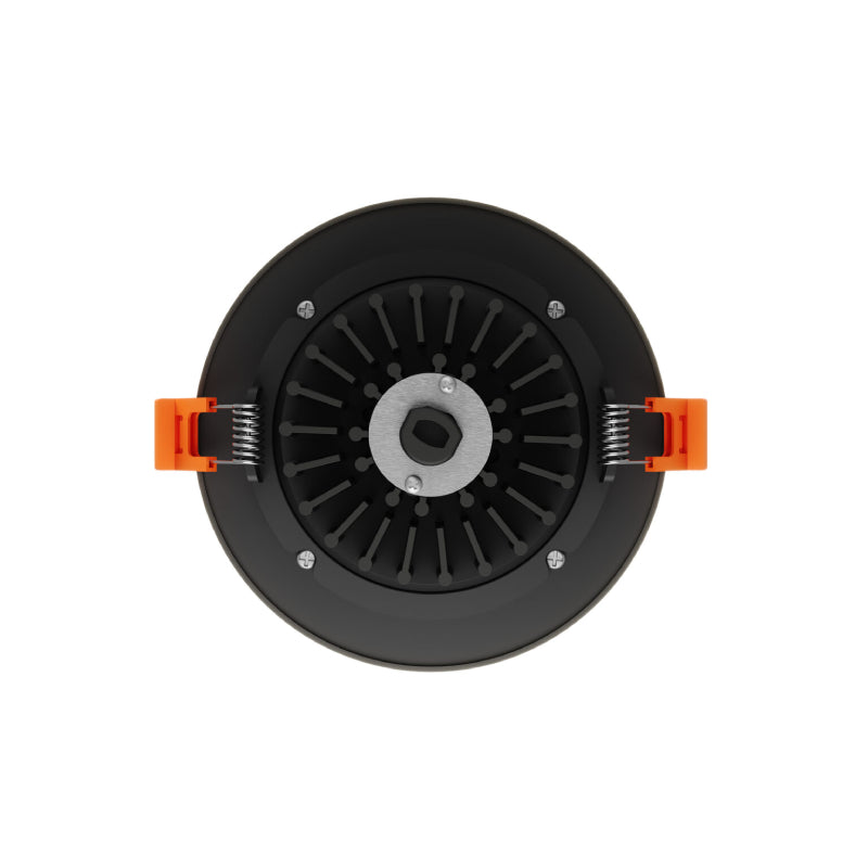 Dals GBR04-CDW Revolve 4" Round Regressed Gimbal Downlight, 5CCT+Dim-to-Warm