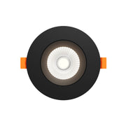 Dals GBR04-CDW Revolve 4" Round Regressed Gimbal Downlight, 5CCT+Dim-to-Warm