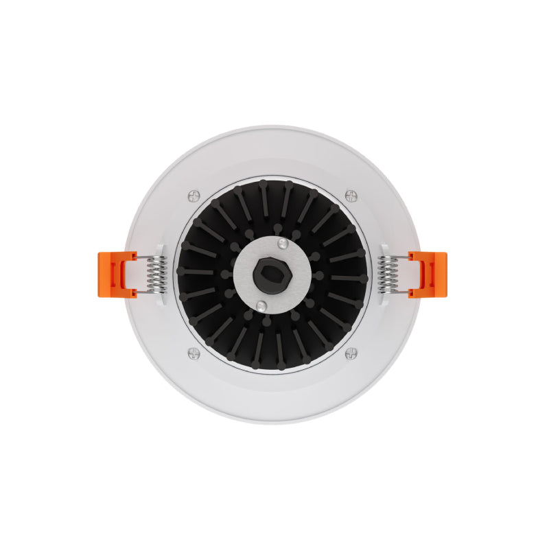 Dals GBR04-CDW Revolve 4" Round Regressed Gimbal Downlight, 5CCT+Dim-to-Warm