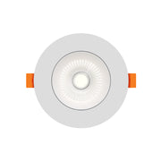 Dals GBR04-CDW Revolve 4" Round Regressed Gimbal Downlight, 5CCT+Dim-to-Warm