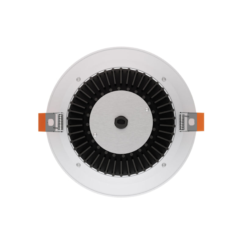 Dals GBR06-CDW Revolve 6" Round Regressed Gimbal Downlight, 5CCT+Dim-to-Warm
