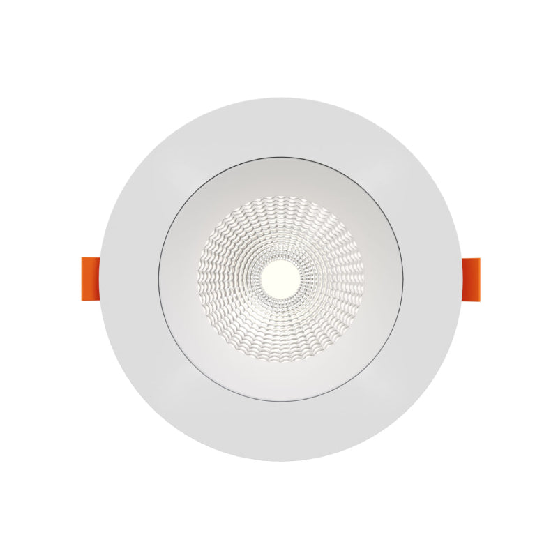 Dals GBR06-CDW Revolve 6" Round Regressed Gimbal Downlight, 5CCT+Dim-to-Warm