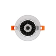 Dals GBR35-CDW Revolve 3.5" Round Regressed Gimbal Downlight, 5CCT+Dim-to-Warm