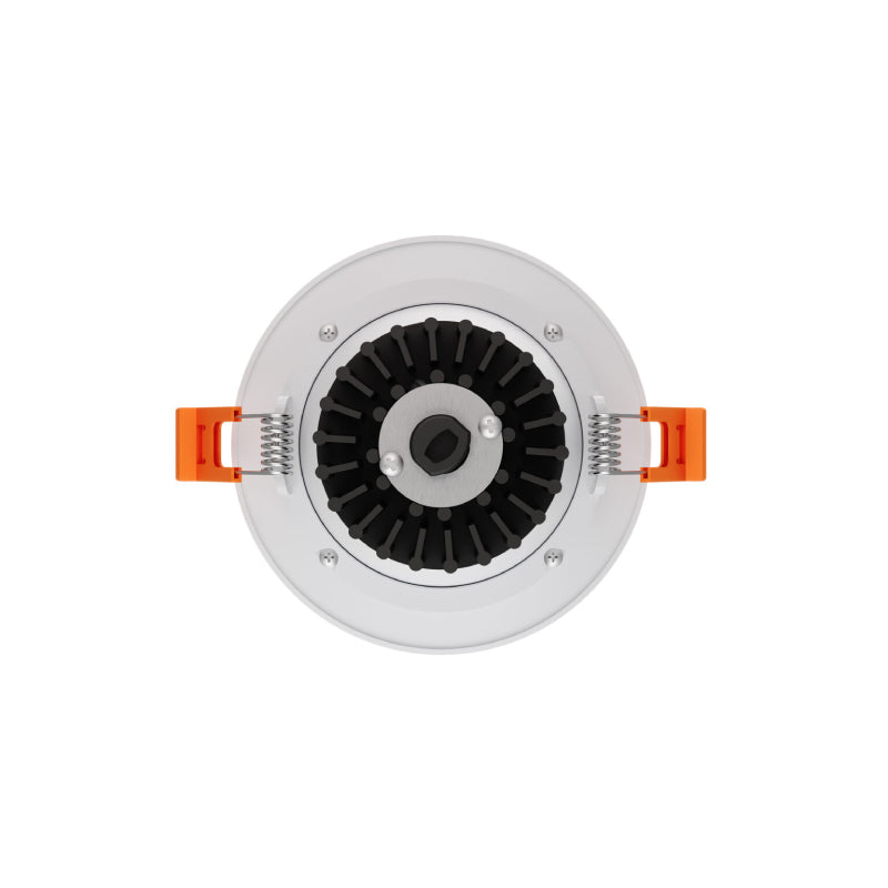 Dals GBR35-CDW Revolve 3.5" Round Regressed Gimbal Downlight, 5CCT+Dim-to-Warm
