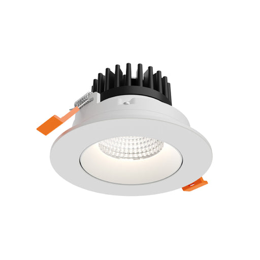 Dals GBR35-CDW Revolve 3.5" Round Regressed Gimbal Downlight, 5CCT+Dim-to-Warm - White