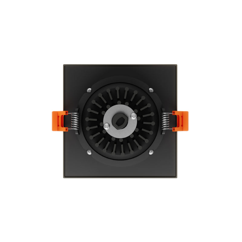 Dals GBR35SQ-CDW Revolve 3.5" Square Regressed Gimbal Downlight, 5CCT+Dim-to-Warm