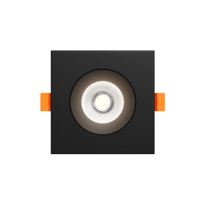 Dals GBR35SQ-CDW Revolve 3.5" Square Regressed Gimbal Downlight, 5CCT+Dim-to-Warm