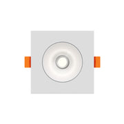 Dals GBR35SQ-CDW Revolve 3.5" Square Regressed Gimbal Downlight, 5CCT+Dim-to-Warm