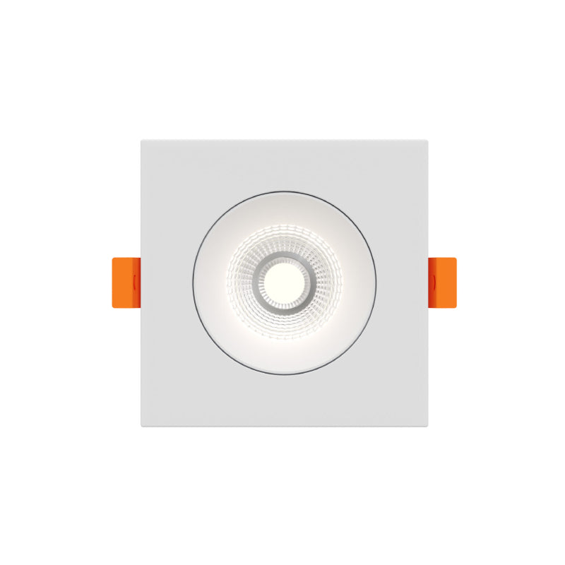 Dals GBR35SQ-CDW Revolve 3.5" Square Regressed Gimbal Downlight, 5CCT+Dim-to-Warm