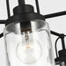 Visual Comfort GLC1175 Anders 5-lt 24" Chandelier with Clear Glass - Midnight Black