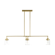 Visual Comfort GLC1184 Anders 4-lt 48" Chandelier - Satin Brass