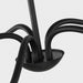 Generation GLC1205 Abells 5-lt 28" Chandelier - Midnight Black