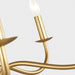 Generation GLC1205 Abells 5-lt 28" Chandelier - Satin Brass