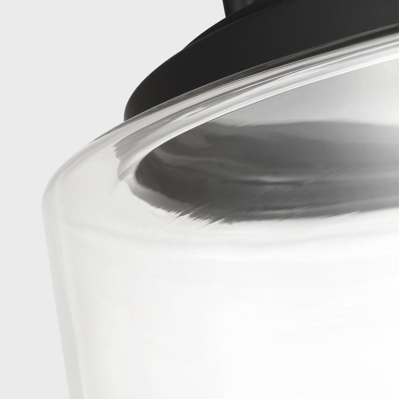 Visual Comfort GLP1051 Anders 1-lt 14" Large Pendant - Midnight Black