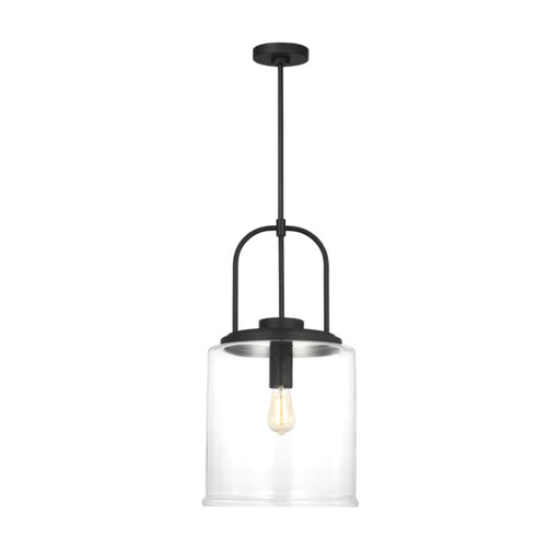 Visual Comfort GLP1051 Anders 1-lt 14" Large Pendant - Midnight Black