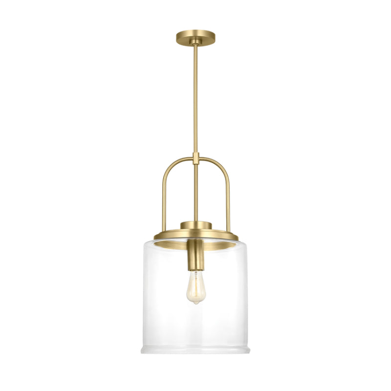 Visual Comfort GLP1051 Anders 1-lt 14" Large Pendant - Satin Brass