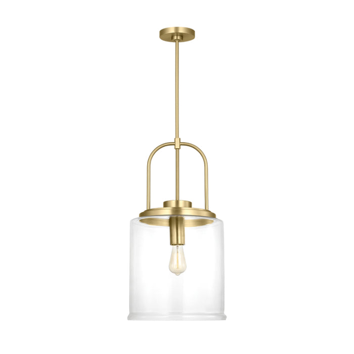 Visual Comfort GLP1051 Anders 1-lt 14" Large Pendant - Satin Brass
