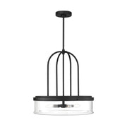 Visual Comfort GLP1064 Anders 4-lt 20" Extra Large Pendant - Midnight Black