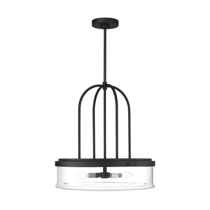 Visual Comfort GLP1064 Anders 4-lt 20" Extra Large Pendant - Midnight Black