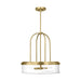 Visual Comfort GLP1064 Anders 4-lt 20" Extra Large Pendant - Satin Brass