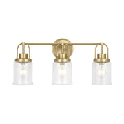 Visual Comfort GLV1073 Anders 3-lt 22" Large Vanity Light - Satin Brass