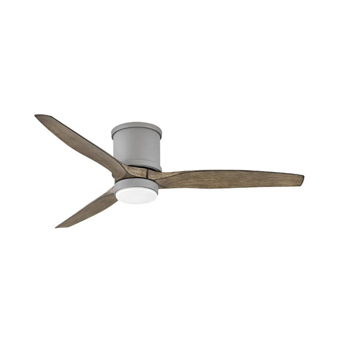 Hinkley 900852F Hover Flush 52" Outdoor Ceiling Fan with LED Light Kit - Graphite