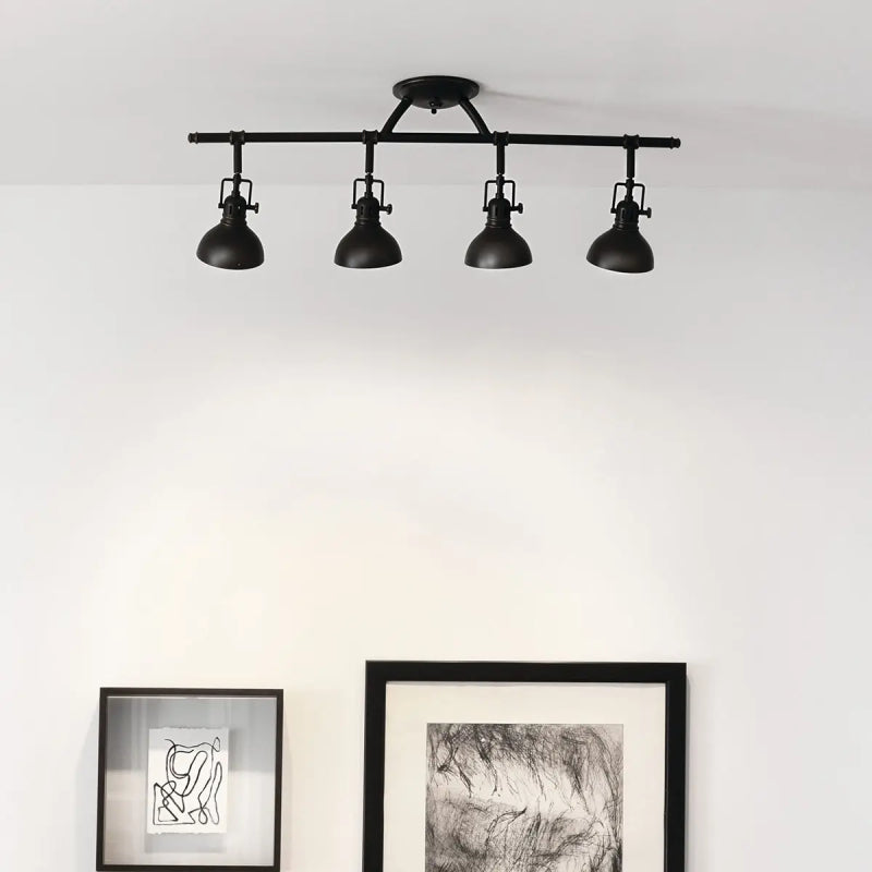 Kichler 7704 Hatteras Bay Fixed Rail 4-lt Semi Flush Mount