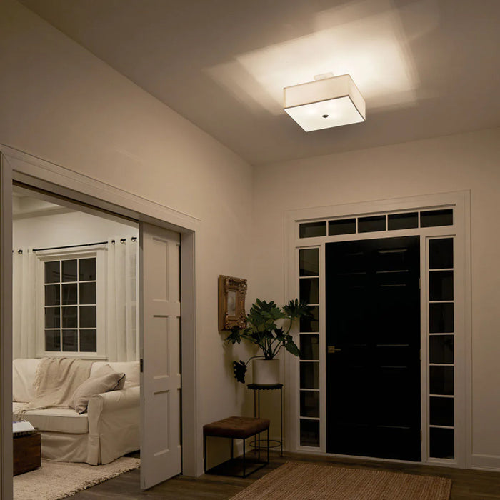 Kichler 43693 Shailene 3-lt 18" Semi-Flush Mount
