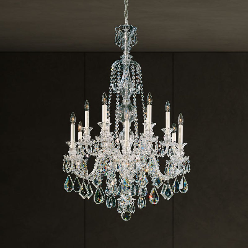 Schonbek 5708 Hamilton 12-lt 30" Chandelier