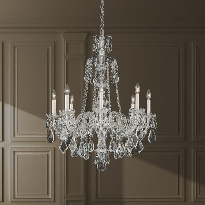 Schonbek 5737 Hamilton 8-lt 28" Chandelier