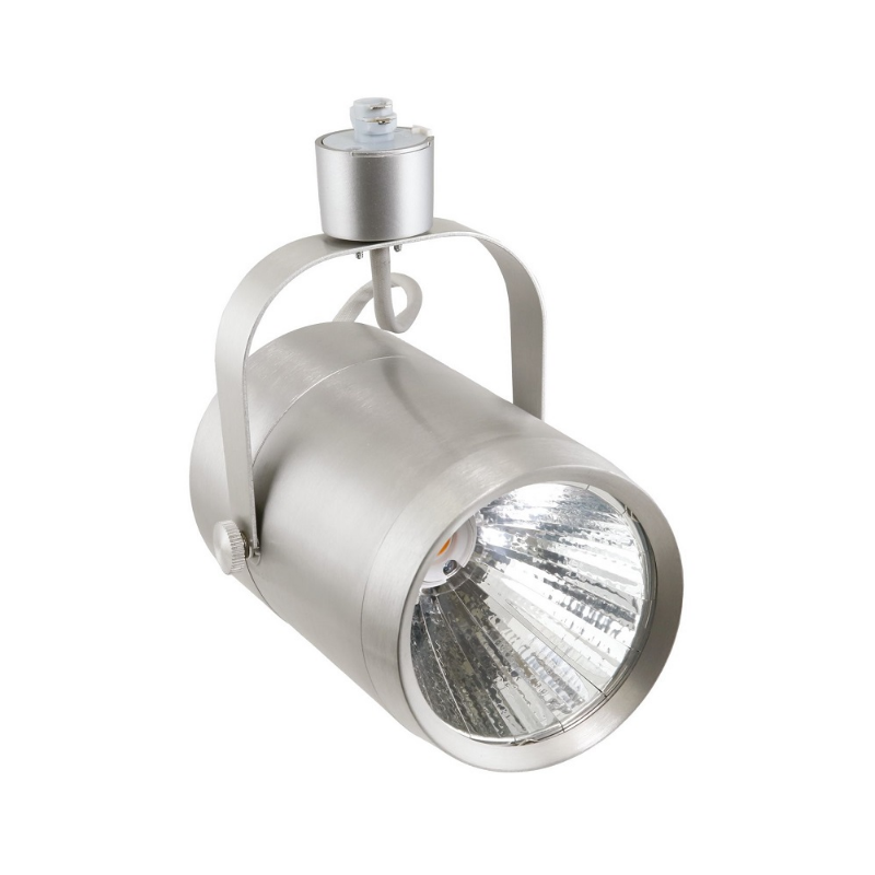 Halo 808 37W LED High Performance Flatback Track Head - Aluminum Haze