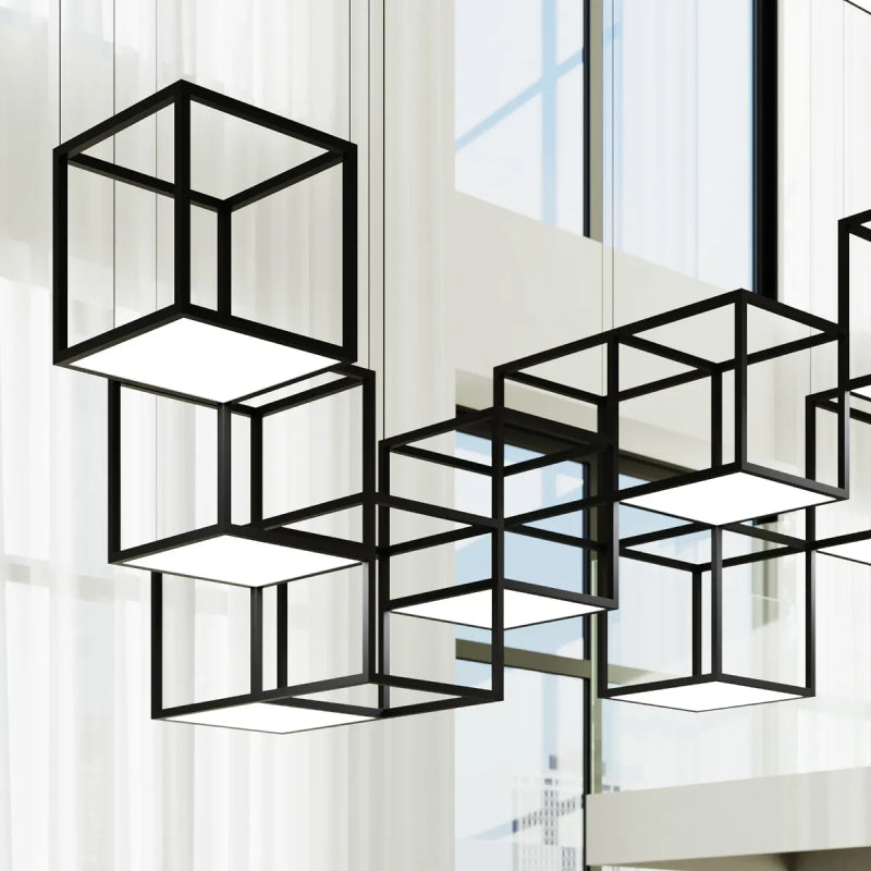 Sonneman 24Z0003 Cubix 12-lt 121" LED Pendant