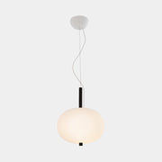 Bover Ilargi 1-lt 13" LED Pendant-Dark Wood