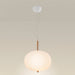 Bover Ilargi 1-lt 16" LED Pendant-Light Wood