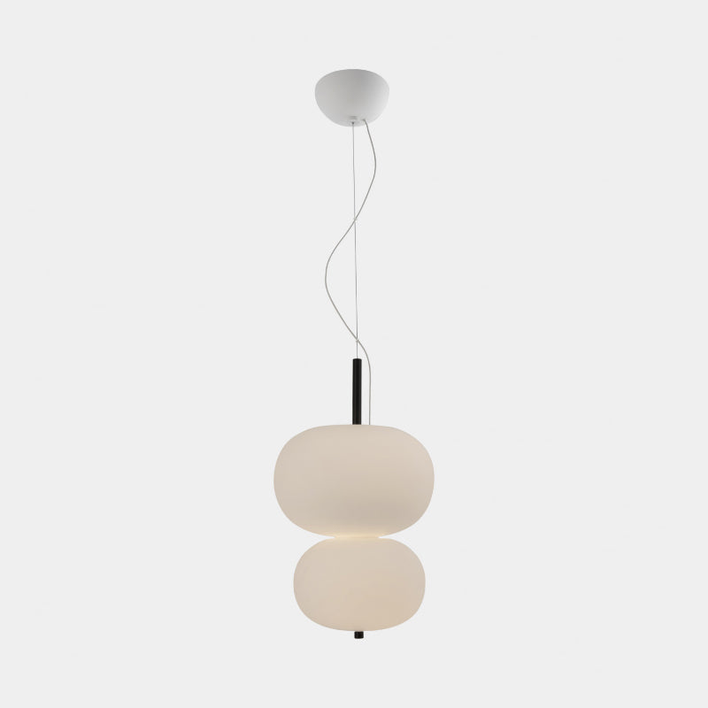 Bover Ilargi 2-lt 16" LED Pendant-Dark Wood