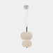 Bover Ilargi 2-lt 16" LED Pendant-Dark Wood