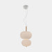 Bover Ilargi 2-lt 16" LED Pendant-Light Wood