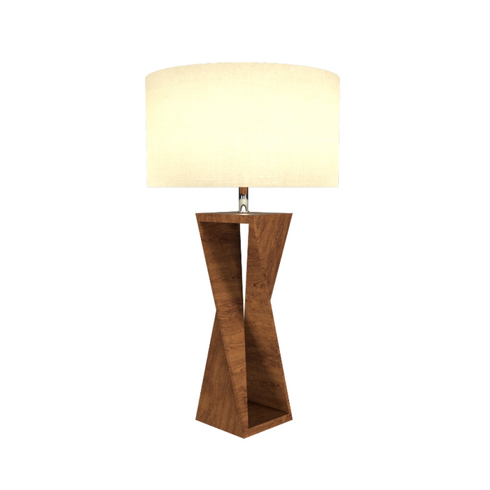 Accord 7044 Spin 1-lt 29" Tall LED Table Lamp - Imbuia