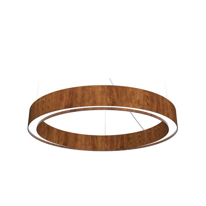 Accord 1349 Cylindrical 1-lt 24" LED Pendant - Imbuia