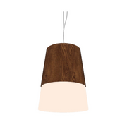 Accord 264 Conical 1-lt 11" LED Pendant, E26 Base - Imbuia