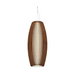 Accord 1139 Stecche di Legno 1-lt 12" LED Pendant - Imbuia