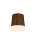 Accord 1100 Conical 1-lt 6" LED Pendant, E26 Base - Imbuia