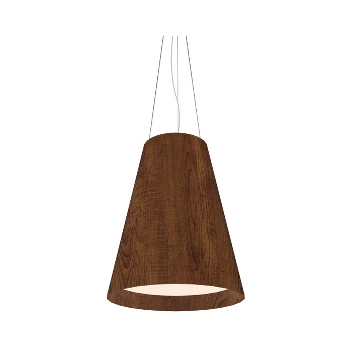 Accord 1146 Conical 1-lt 20" LED Pendant - Imbuia