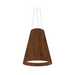Accord 1146 Conical 1-lt 20" LED Pendant - Imbuia