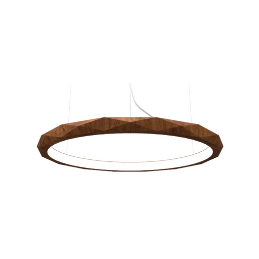 Accord 1355 Facet 1-lt 32" LED Pendant - Imbuia