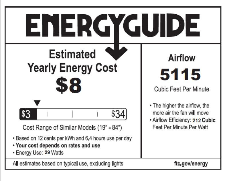 Modern Forms FR-D2602-62L Crown 62" Ceiling Fan with LED Light Kit