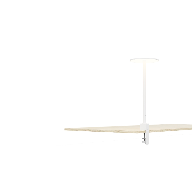 Koncept YUC-SW Yurei LED Co-Working Light Without Shade, Desk Clamp