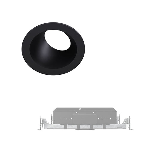 IRiS P3AS 3" Round Shallow Adjustable / Accent / Slope Ceiling Downlight, Wall Wash, 90 CRI, 0-10V 1% dimming, 120-277V