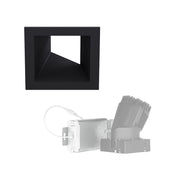 IRIS P3SQART 3" Square Adjustable Accent Downlight, Install from Below, Wall Wash, 0-10V 1% dimming, 120-277V