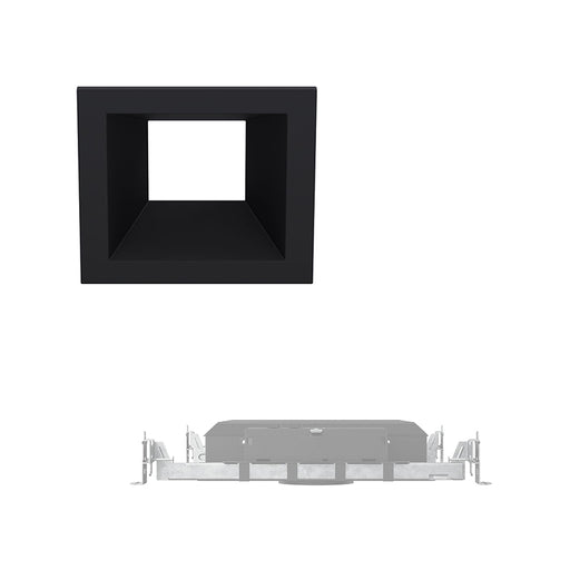 IRiS P3SQDUS 3" Square Ultra-Shallow Downlight & Wall Wash, 90 CRI, 0-10V 1% dimming, 120-277V